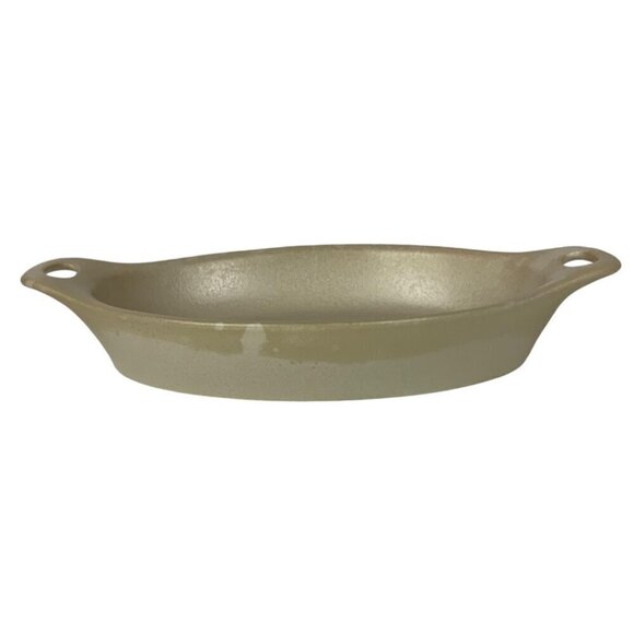 Corningware Creations Stoneware 12 oz Oval Au Gratin Baking Dish Casserole - Picture 1 of 6